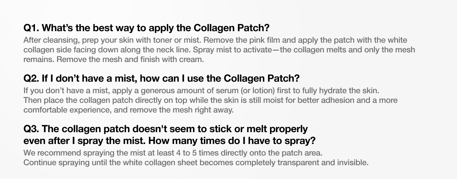 PDRN Collagen Melting Patch for Neck detail 11
