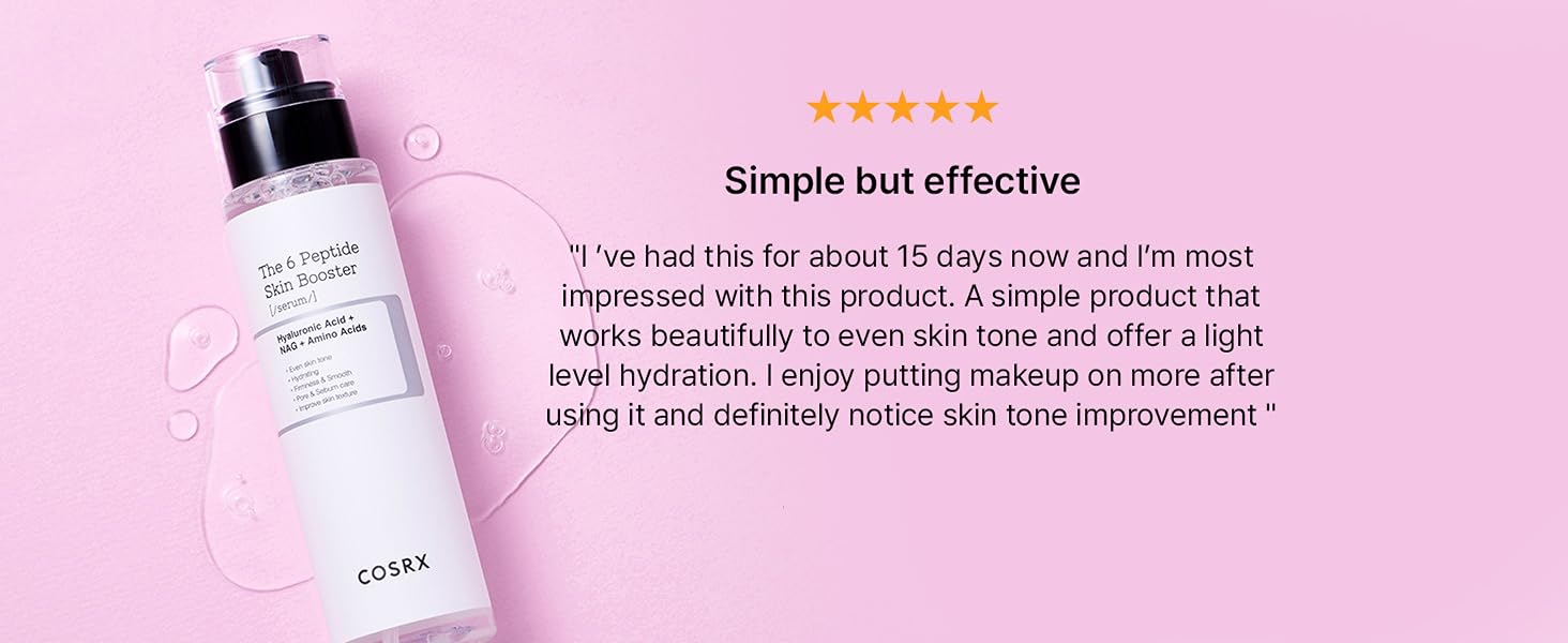6X Peptide Collagen Skin Booster Toner Serum for detail 16
