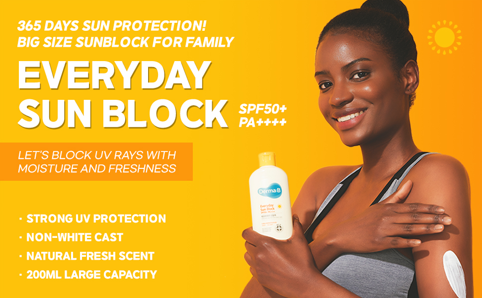 Everyday Sun Block Large Size Sunscreen SPF50+ PA++++ detail 2