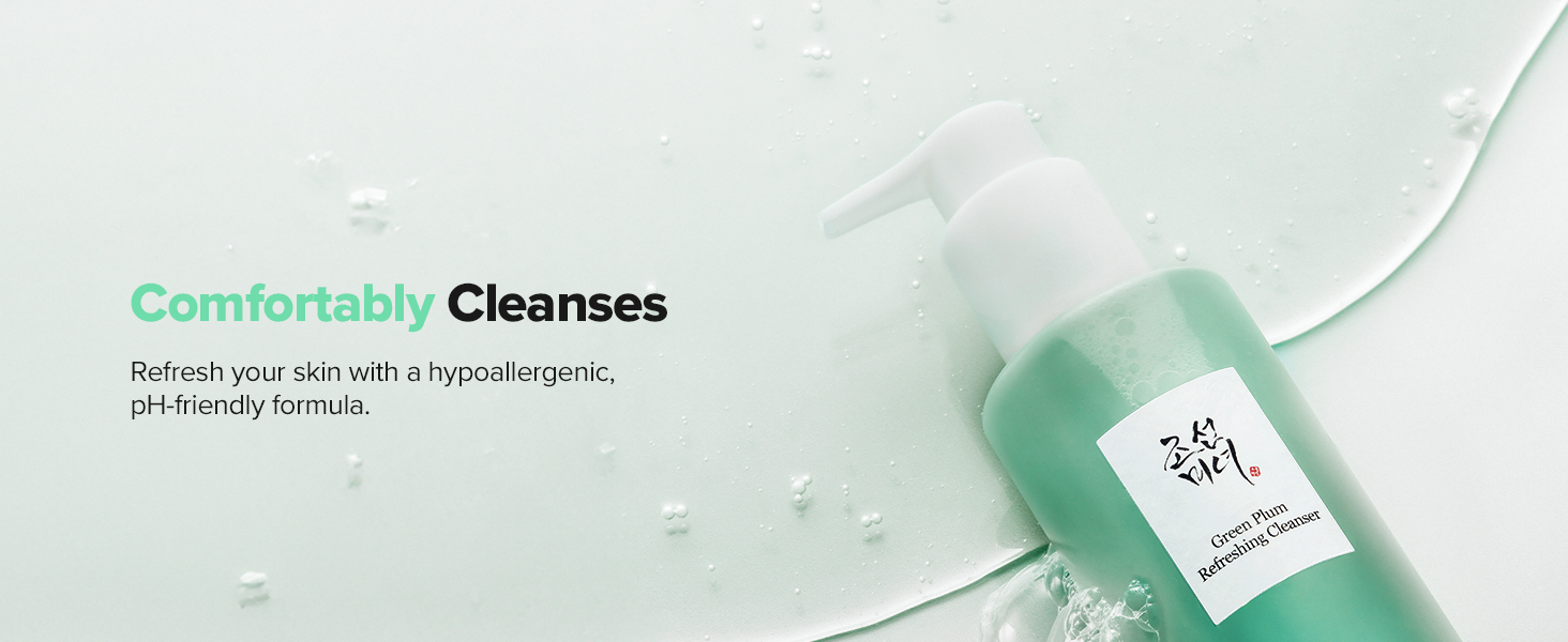 Green Plum Refreshing Cleanser Gel Type Deep Pore detail 2