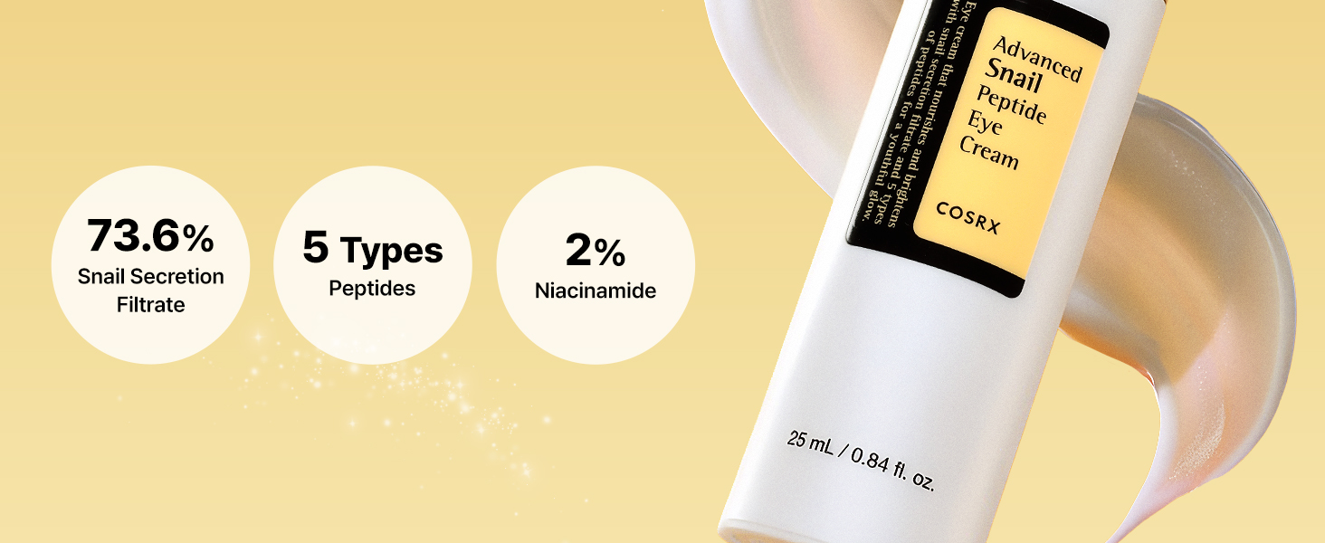 Snail Mucin Peptide Under Eye Cream for Anti-aging detail 2