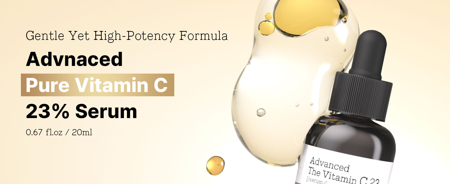 23% Pure Vitamin C Serum for Face with detail 2