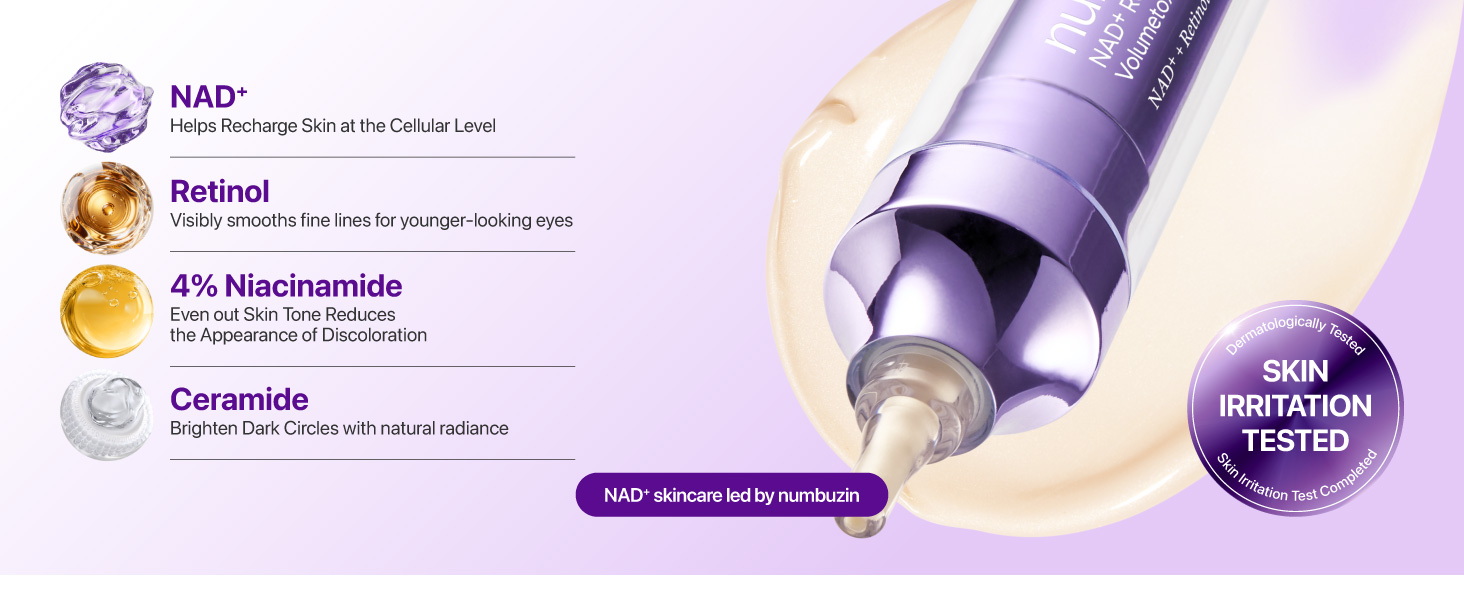 No.9 NAD+ Retinol Eye Cream for wrinkles & detail 2