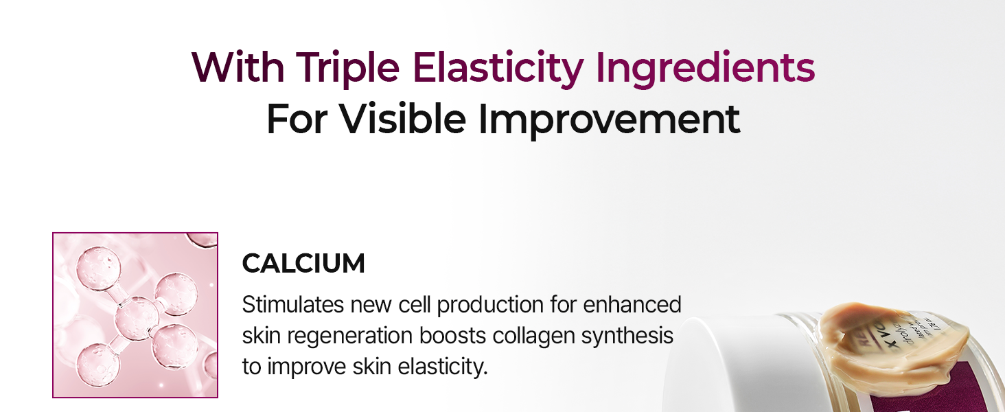 Calcium Intense Firming Cream with Collagen & Elastin detail 2