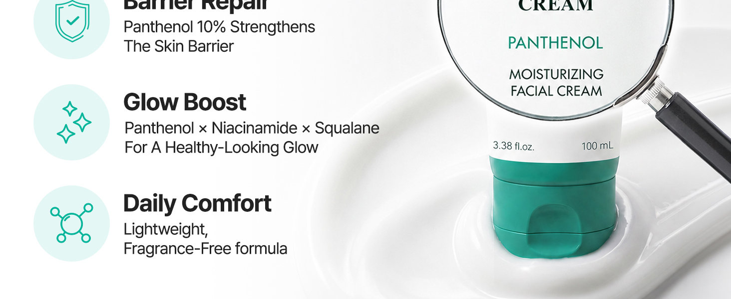 Panthenol 10% Cream for Sensitive Skin detail 2