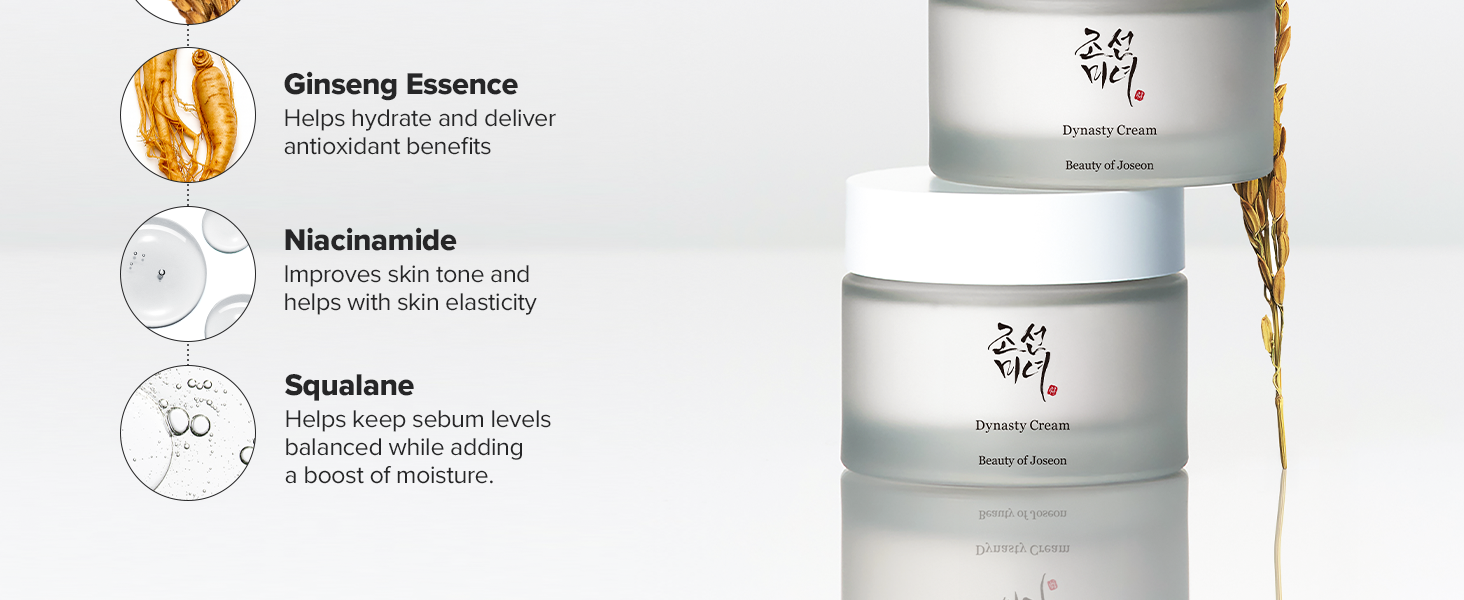 Dynasty Cream Hydrating Face Moisturizer for Dry detail 2