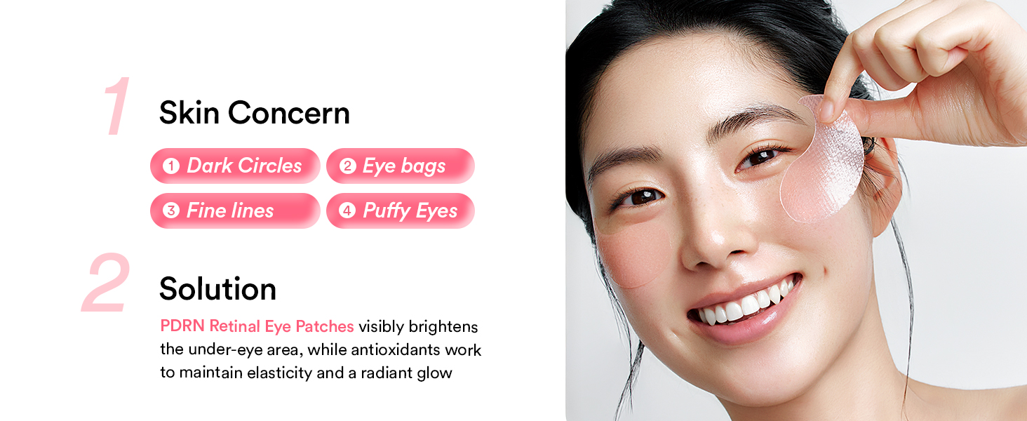 PDRN Retinal Eye Patches for Rejuvenating & Puffy detail 2
