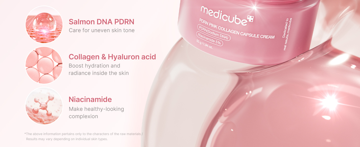 Capsule Cream with Salmon DNA PDRN Pink Collagen detail 2