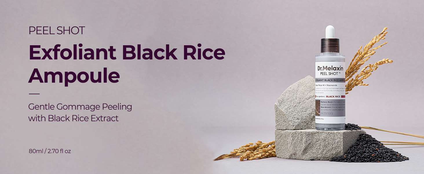 Peel Shot Black Rice Exfoliating Ampoule detail 2