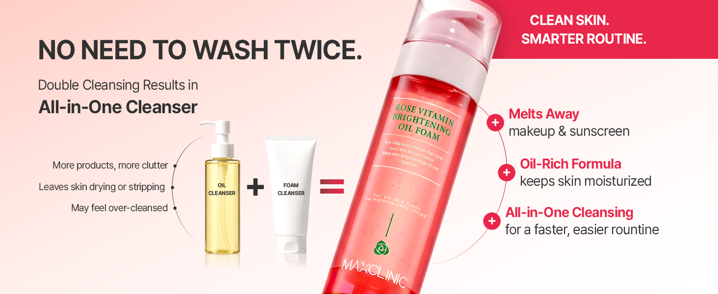 K Beauty Rose Vitamin Oil To Foam detail 3
