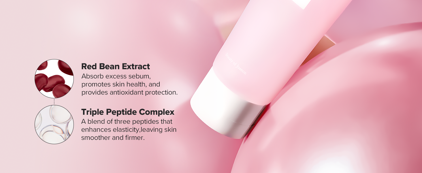 Red Bean Water Gel Hydrating Peptide Hydro Boost detail 3