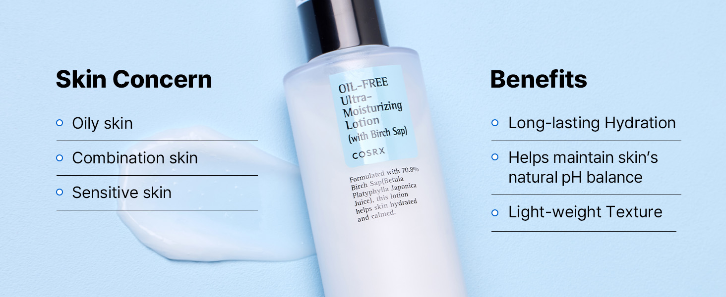Oil Free Lotion with Birch Sap detail 3