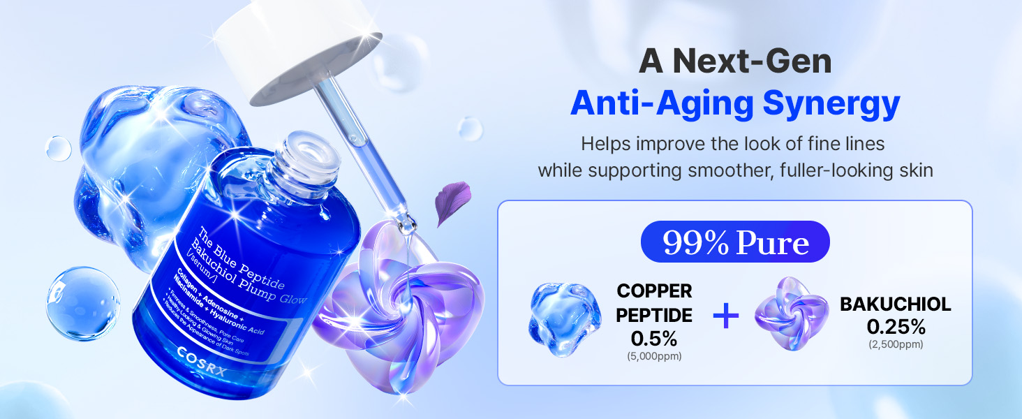 The Blue Copper Peptide Bakuchiol Serum detail 1 of 5