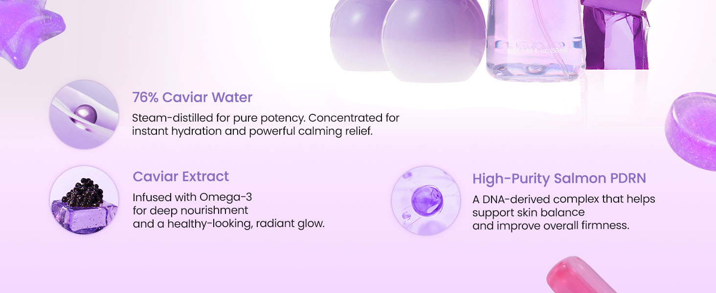 Caviar PDRN Jelly Serum Mist detail 3