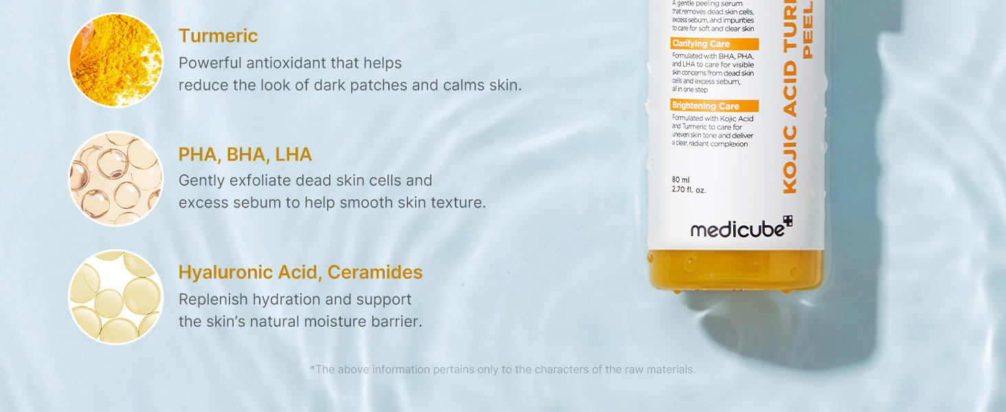 Peel Shot with Kojic Acid Turmeric for Troubled detail 3