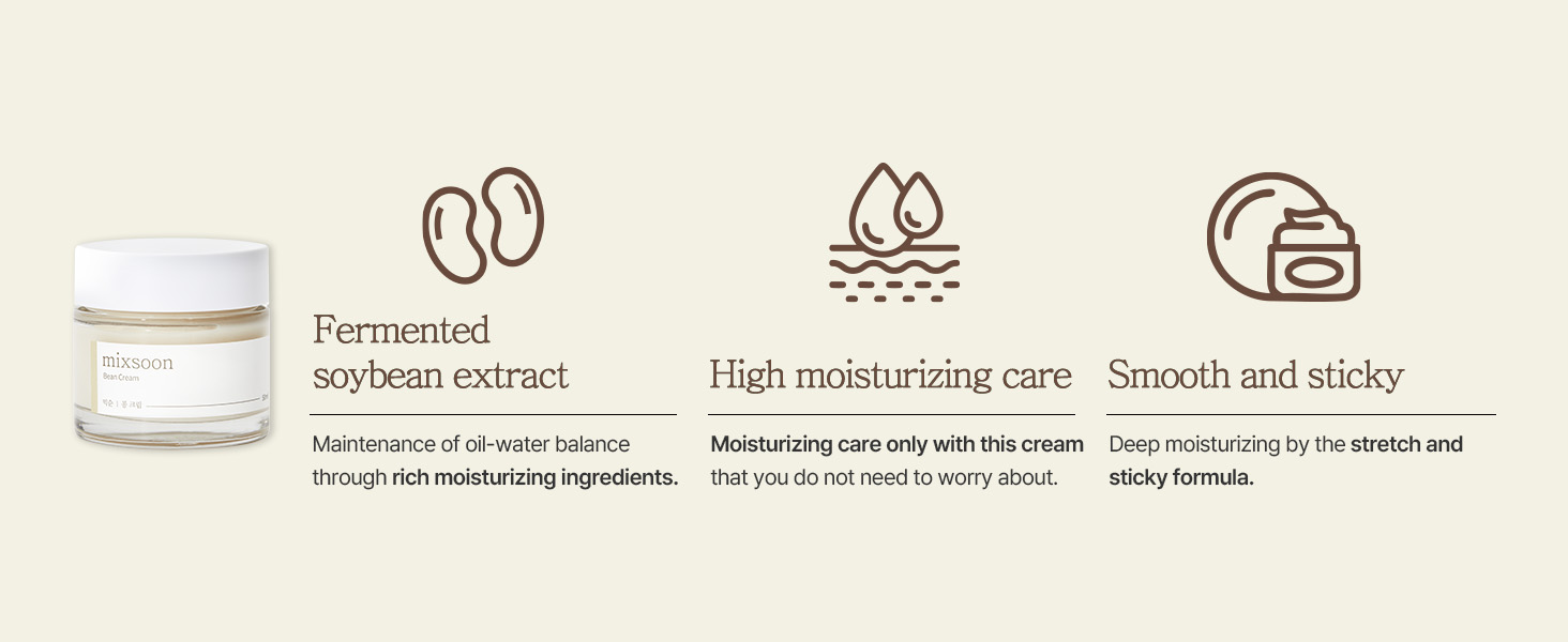 Bean Cream-Deep Moisturizer Face Cream detail 3