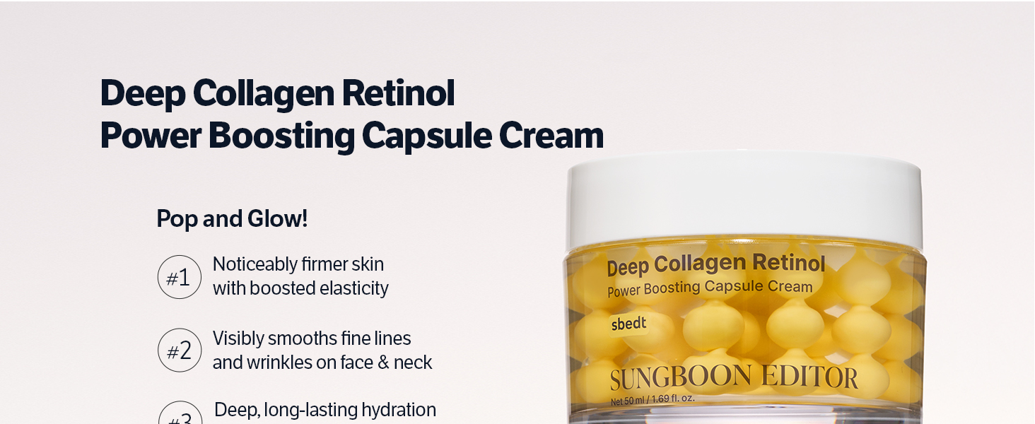Deep Collagen Retinol Capsule Cream detail 3