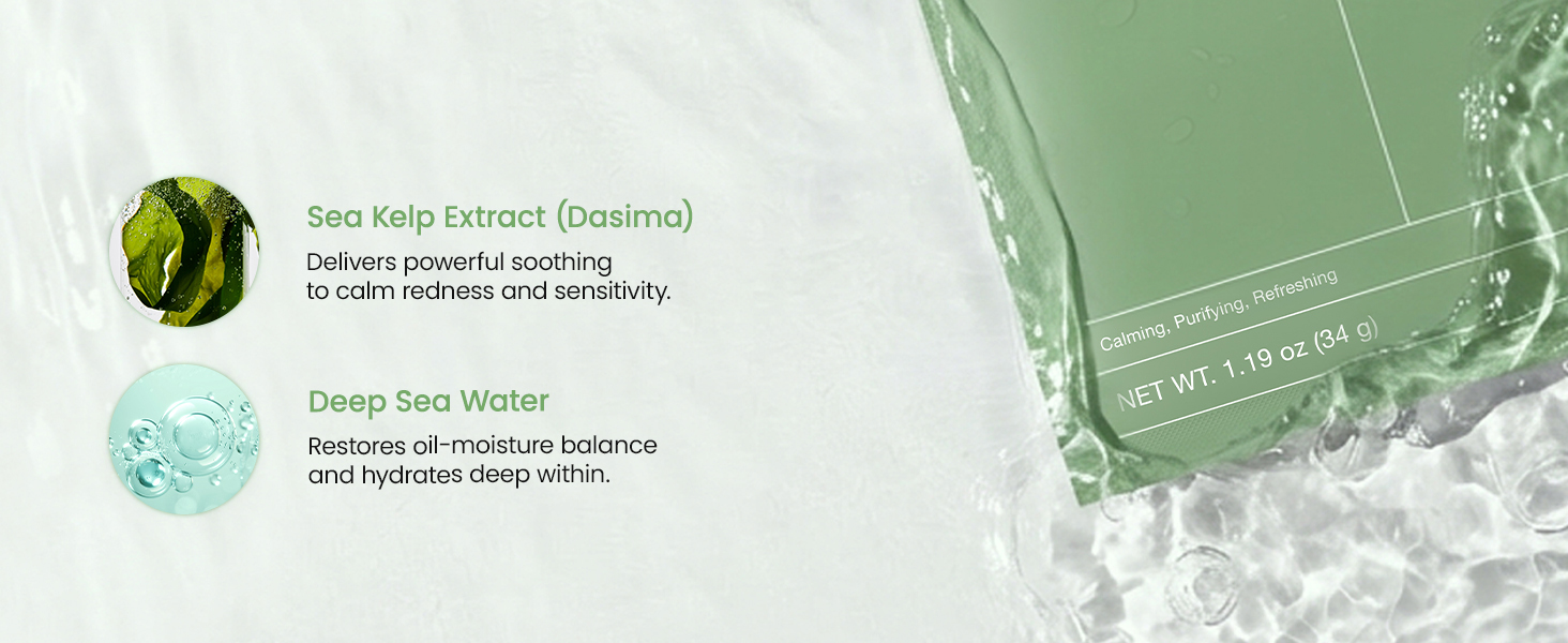 Refreshing Sea kelp Real Deep Mask detail 3