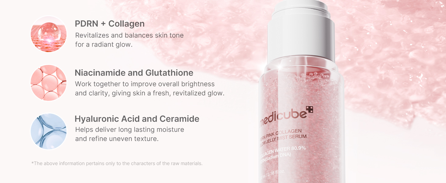 Jelly Mist Serum with Pink PDRN Collagen detail 3