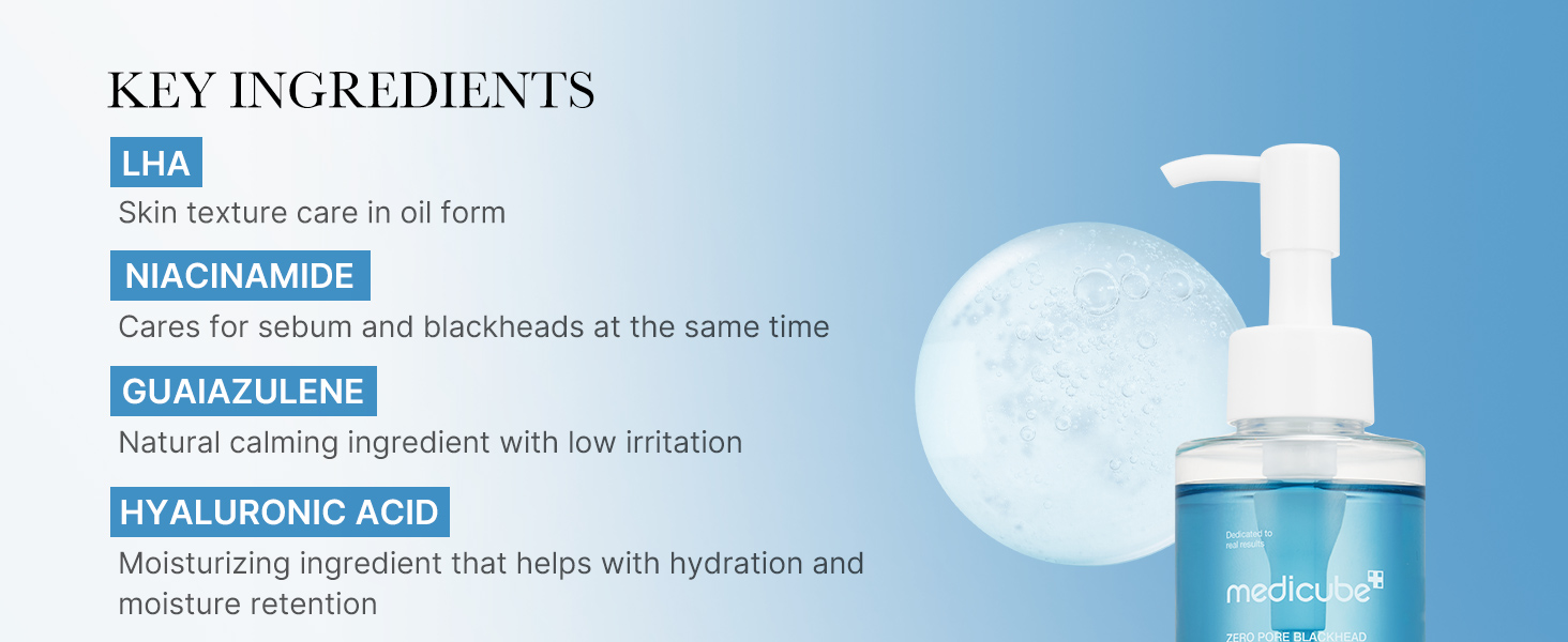 Cleansing Oil Zero Pore Blackhead detail 3