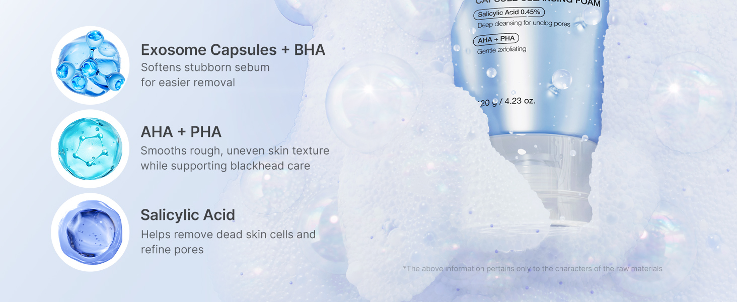 Facial Cleanser Zero Pore Capsule Cleansing Foam detail 3