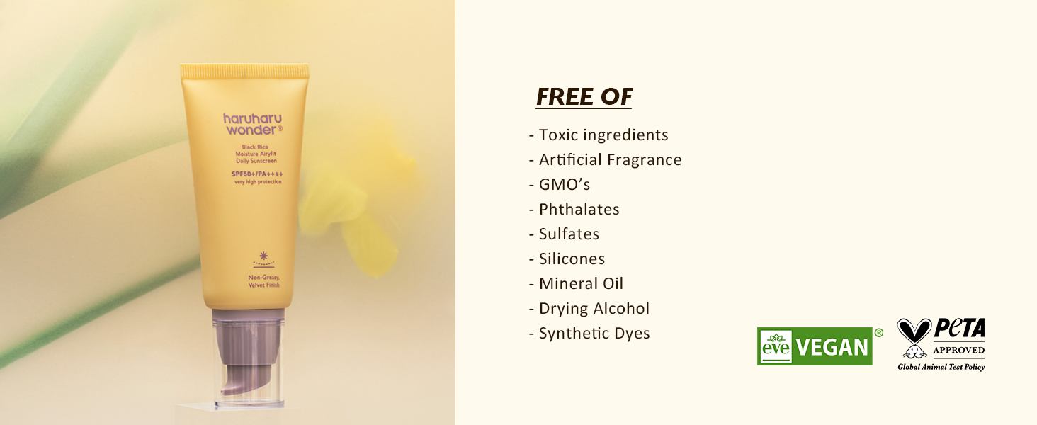 Black Rice Moisture Airyfit Daily Sunscreen SPF50+ detail 4