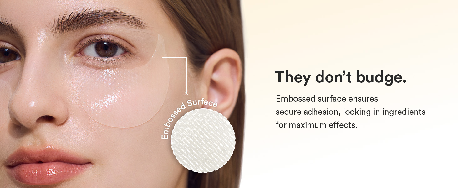 Vegan Collagen Eye Patches for Wrinkles & Fine detail 3