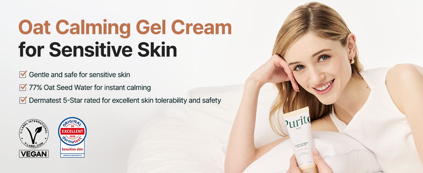 Oat Calming Gel Cream for Sensitive Skin detail 3