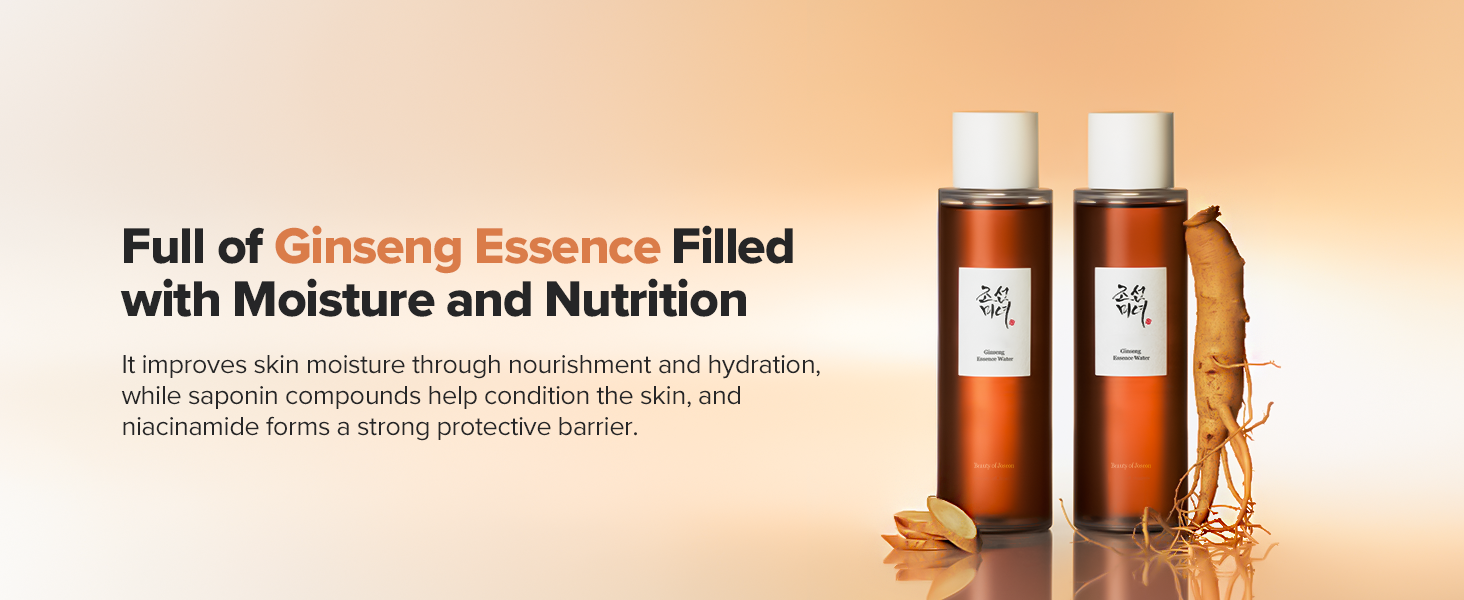 Ginseng Essence Water Hydrating Face Toner for Dry detail 4