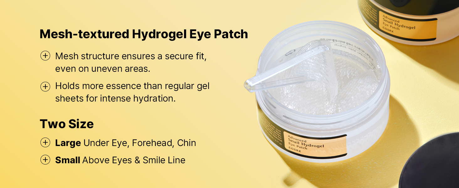 Advanced Snail Mucin Hydrogel Under Eye Patches for detail 4
