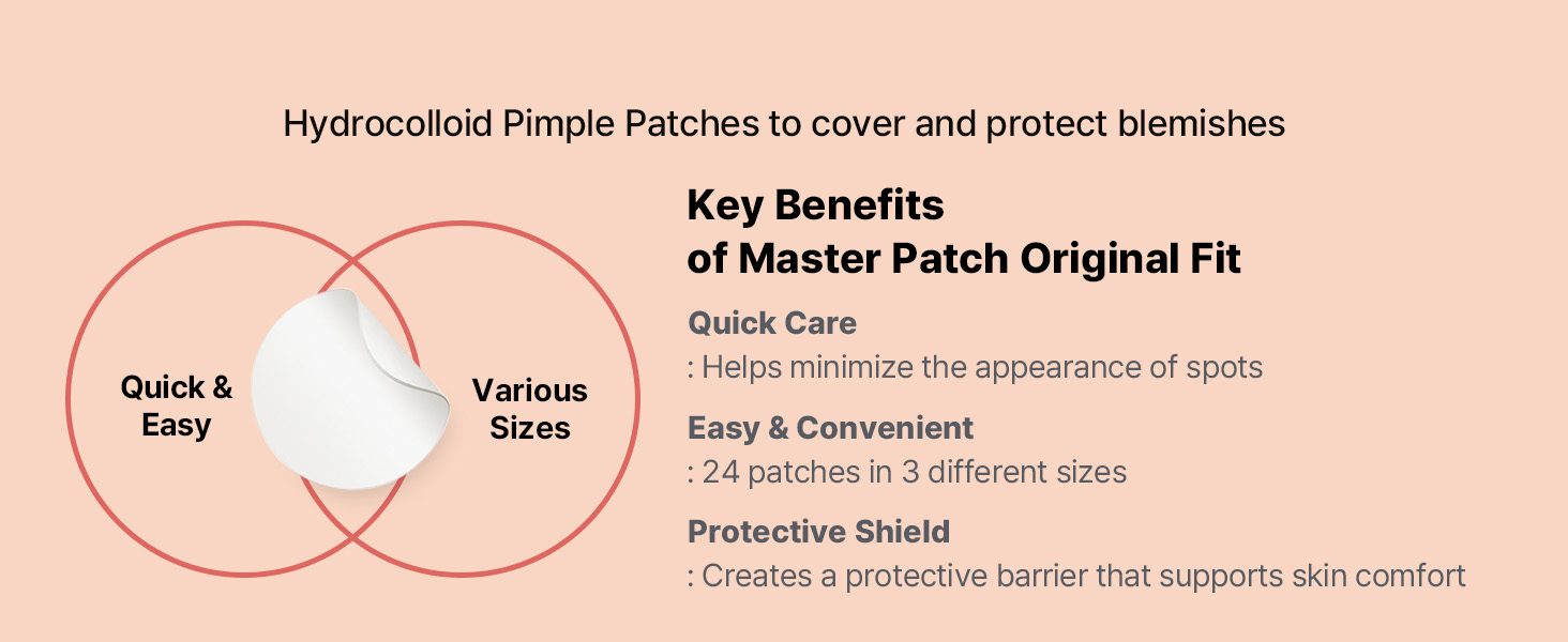 Acne Pimple Patches Absorbing Hydrocolloid Spot detail 4
