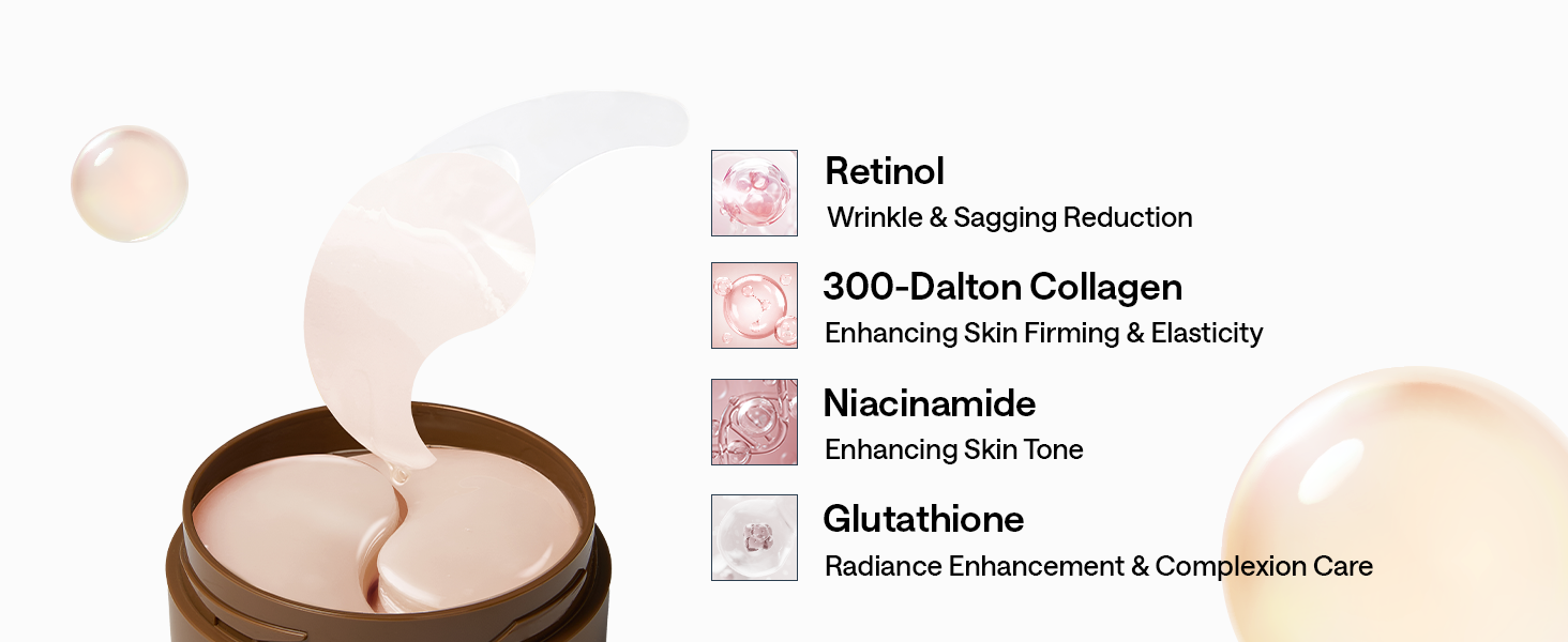 95% Retinol & Collagen Under Eye Patches detail 4
