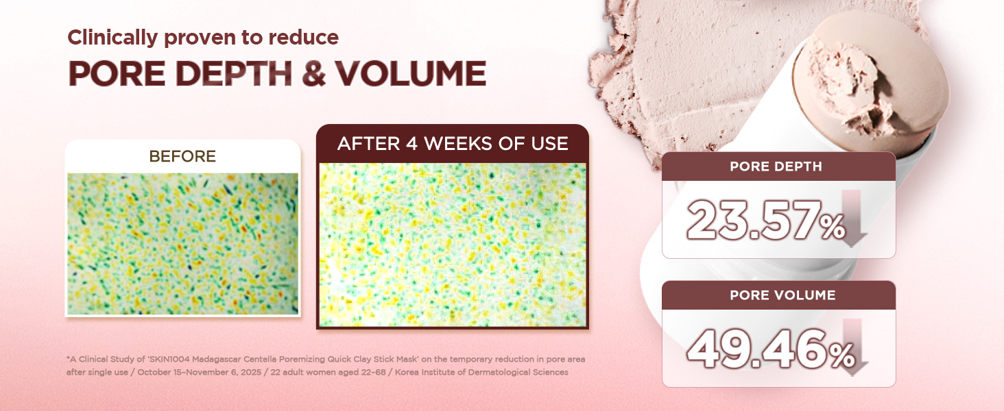 [Hudson's Pick] Poremizing Quick Clay Stick Mask detail 4
