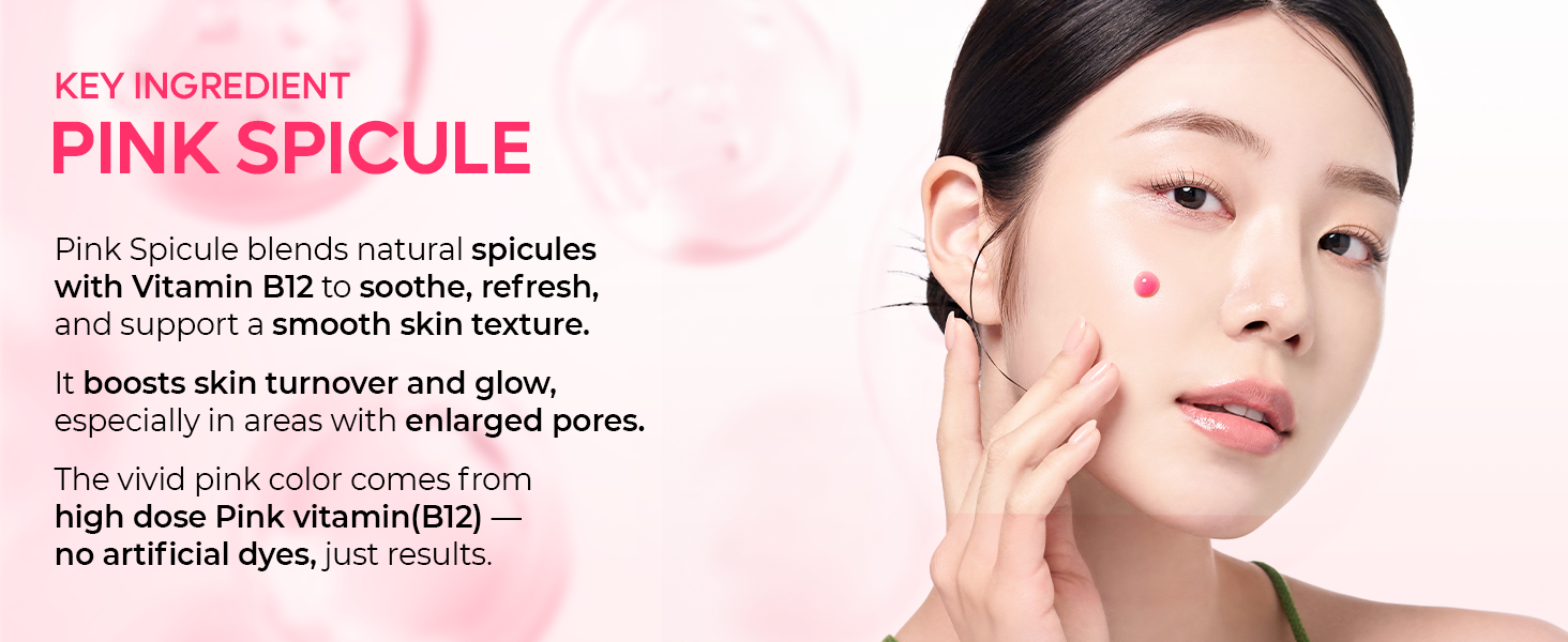 Cyano Pink Spicule Serum with Vitamin B12 detail 4