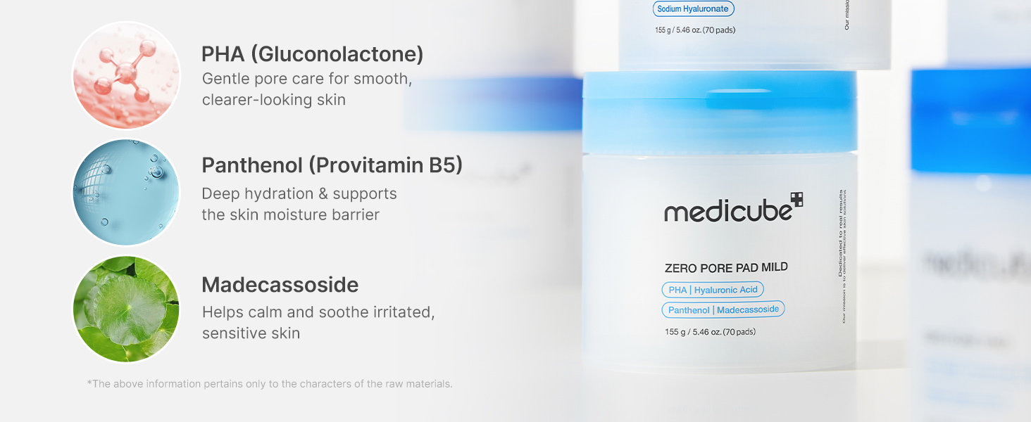 Toner Pads Zero Pore Pad Mild 2.0 for detail 4