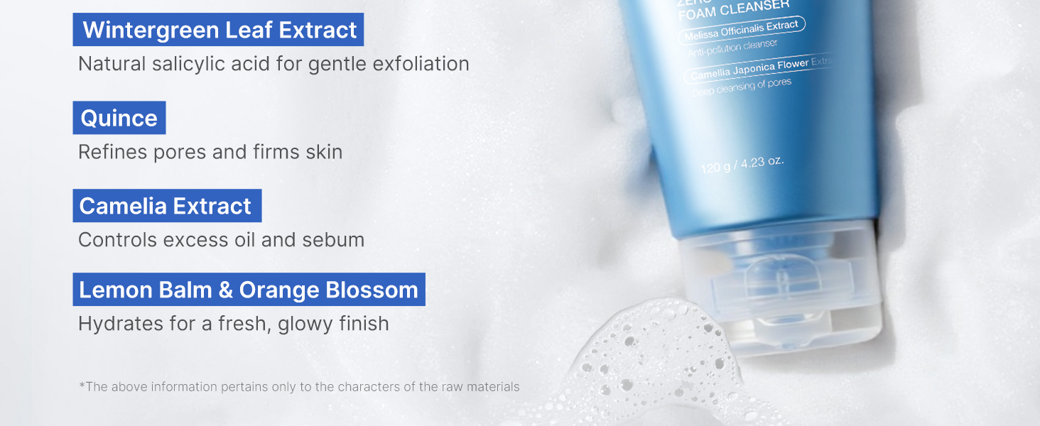 Facial Cleanser Zero Foam Cleanser for Pore & detail 3