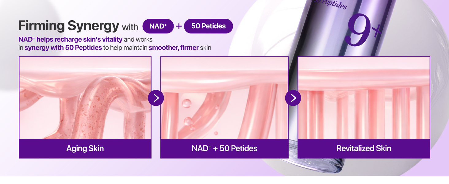 No.9 NAD+ Peptide Serum for Face & Body detail 4