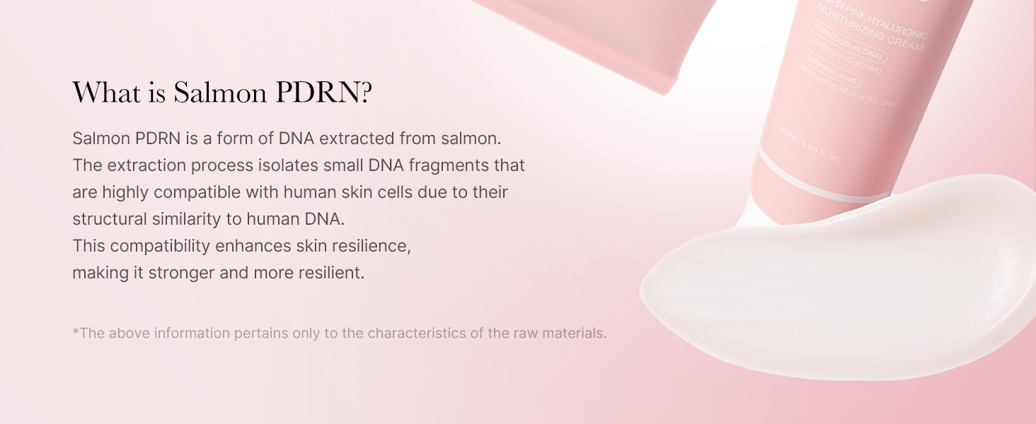 Salmon DNA PDRN Pink Hyaluronic Moisturizing Cream detail 5