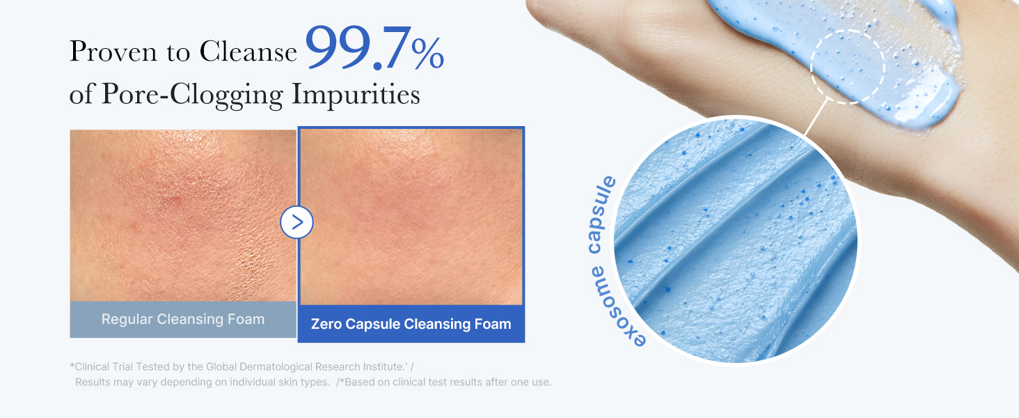 Facial Cleanser Zero Pore Capsule Cleansing Foam detail 5
