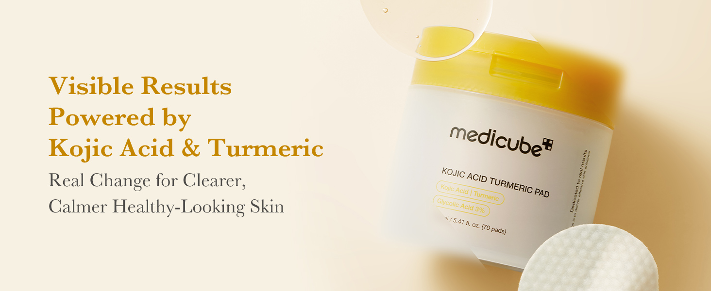 Toner Pads Kojic Acid Turmeric Clarifying Pad for detail 5