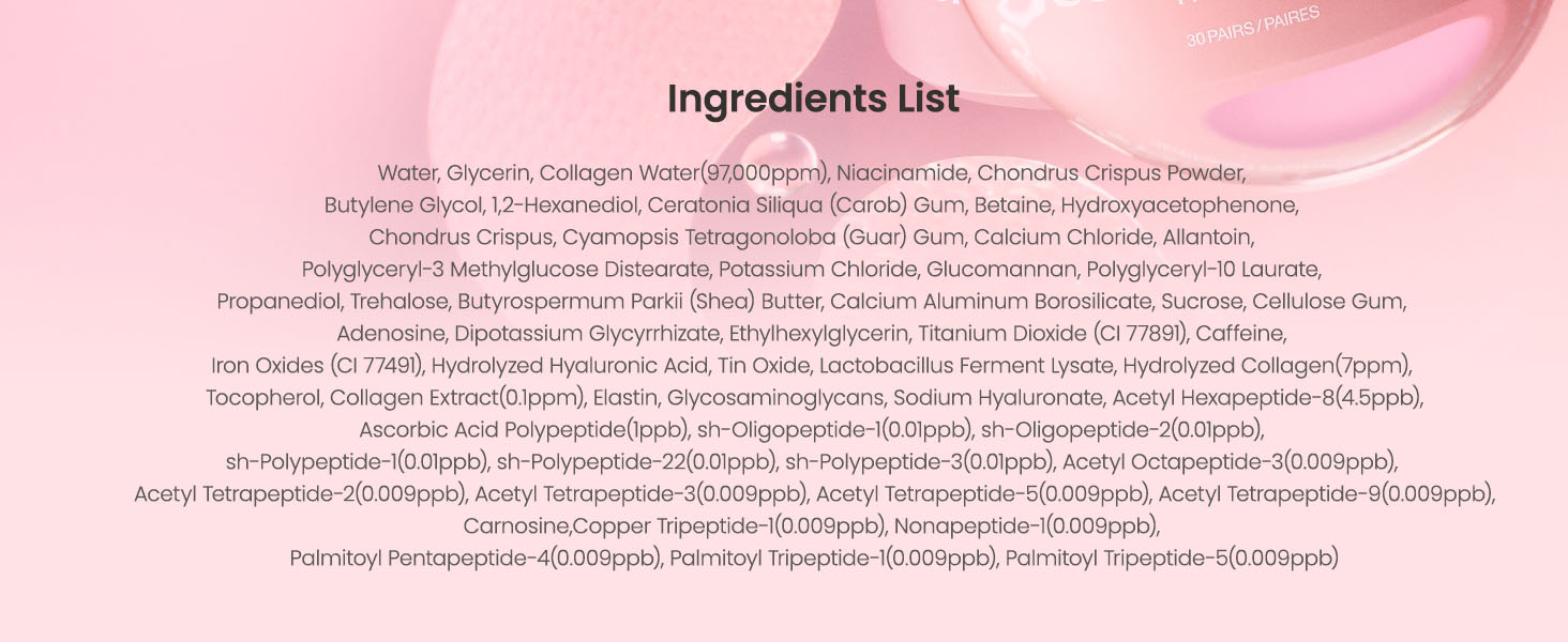 Hydrogel Eye Patches for Under Eye detail 5