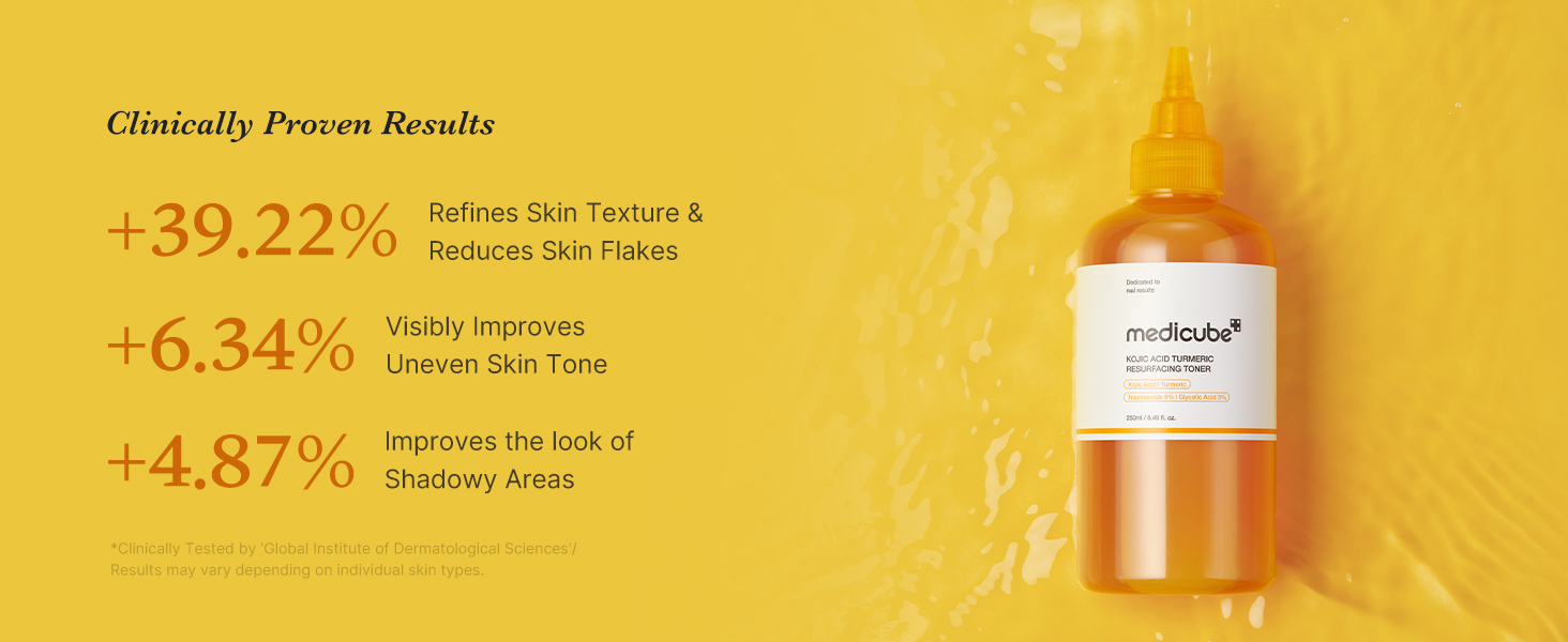 Kojic Acid Turmeric Smoothing Toner for Face & detail 6