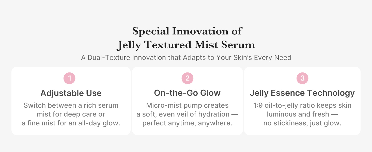 Jelly Mist Serum with Pink PDRN Collagen detail 6