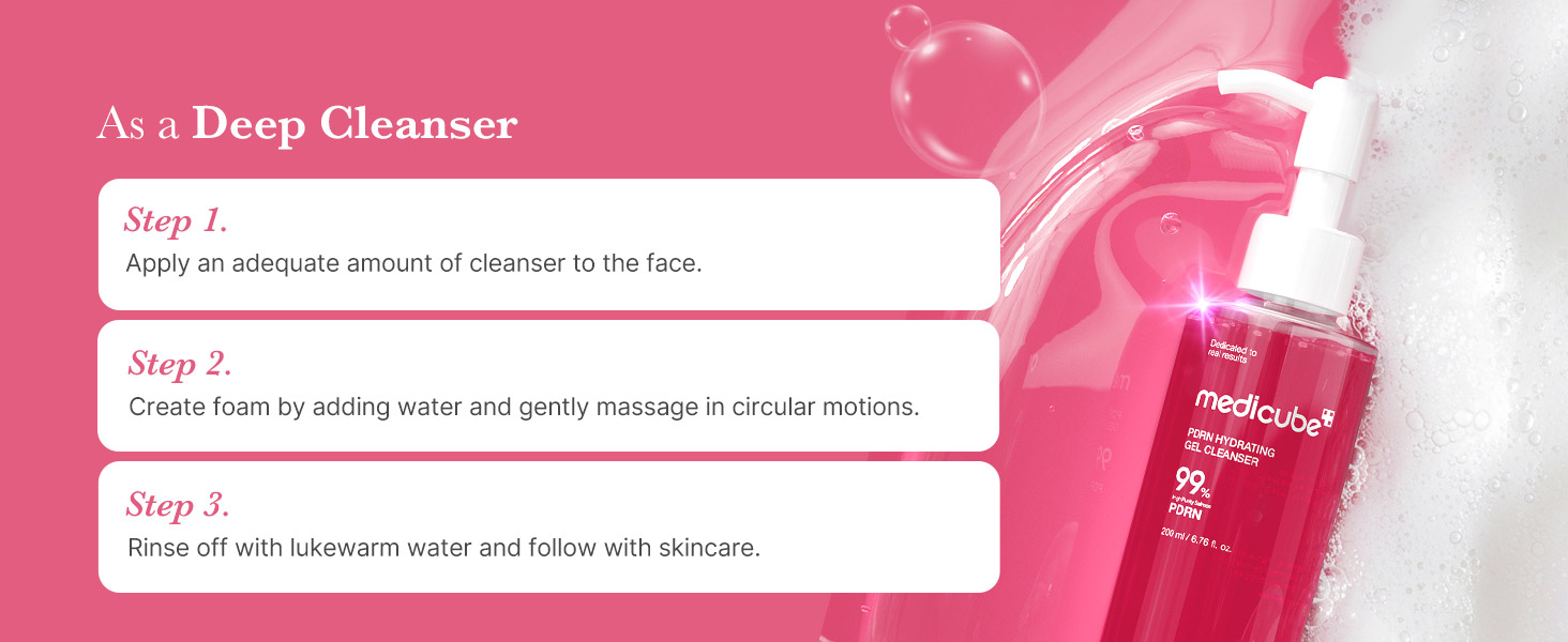 PDRN Jelly to Foam Cleanser detail 6