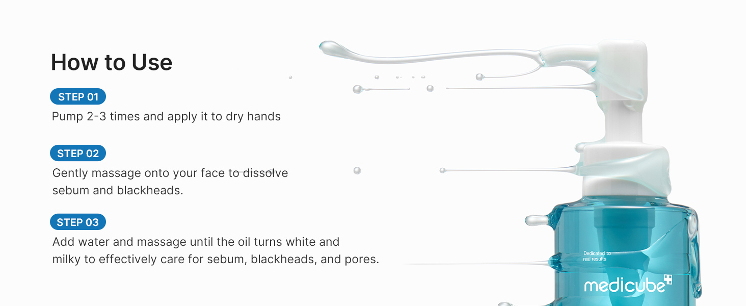 Cleansing Oil Zero Pore Blackhead detail 6