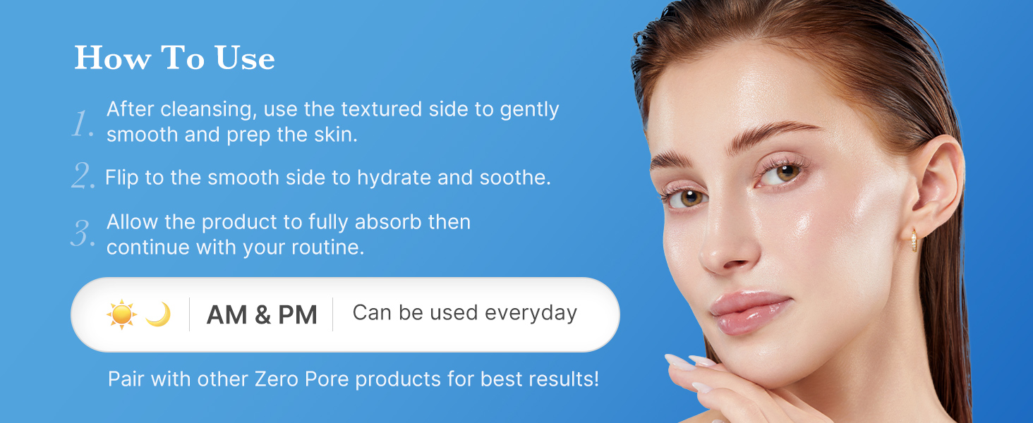 Toner Pads Zero Pore Pad Mild 2.0 for detail 6