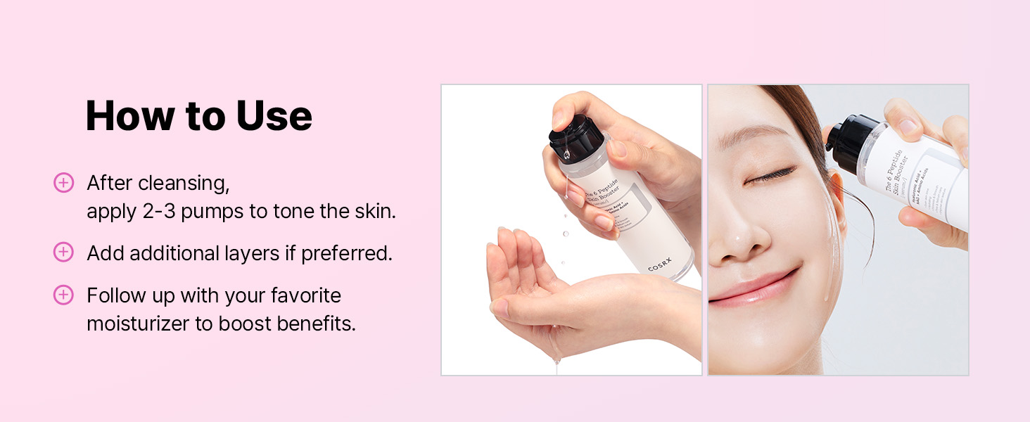 6X Peptide Collagen Skin Booster Toner Serum for detail 6