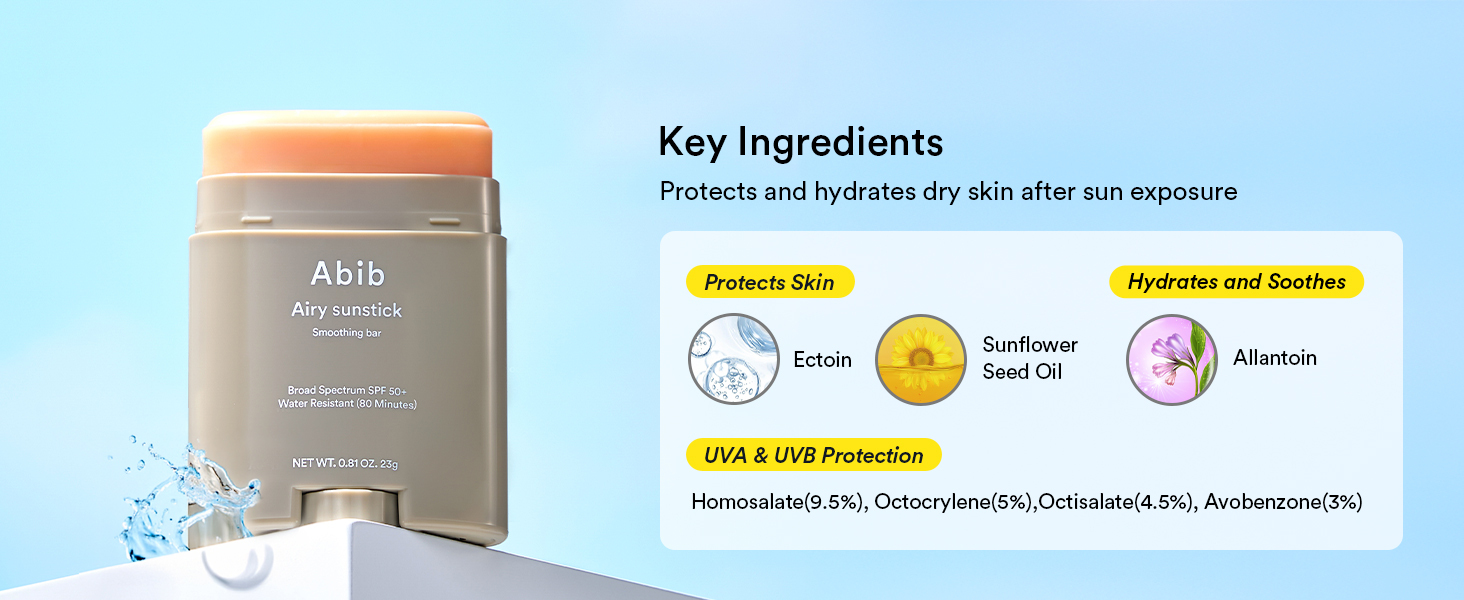 Airy Sunstick Protection Bar DUO SPF50+ Broad Spectrum detail 7