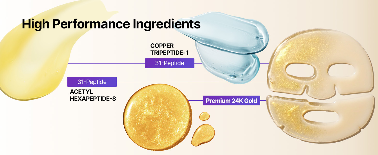 Deep Collagen Silk Peptide EGF Gold Overnight Mask detail 7
