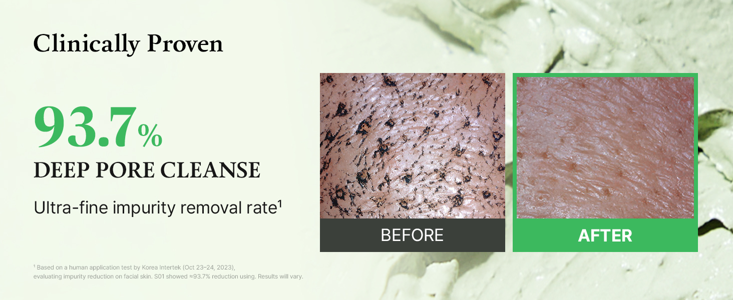 Green Tomato Pore Clay Mask Cleanser for Deep detail 7